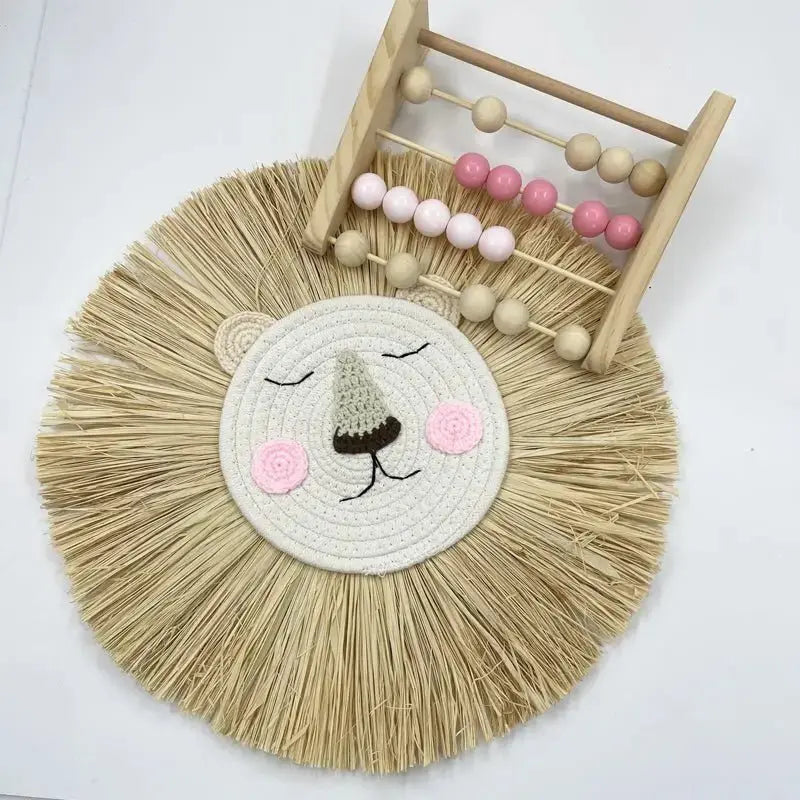 Décoration | Tête de lion ou d'ours à suspendre pour chambre enfant