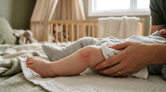 Piqure d'araignée bébé l'identifier et la soulager