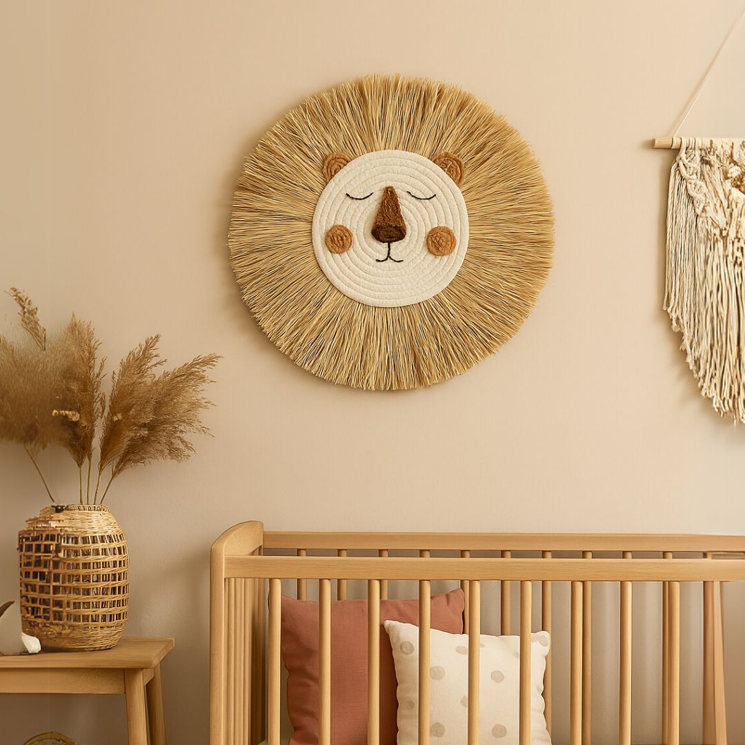 Décoration | Tête de lion ou d'ours à suspendre pour chambre enfant