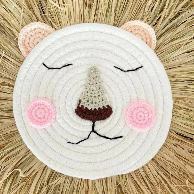 Décoration | Tête de lion ou d'ours à suspendre pour chambre enfant