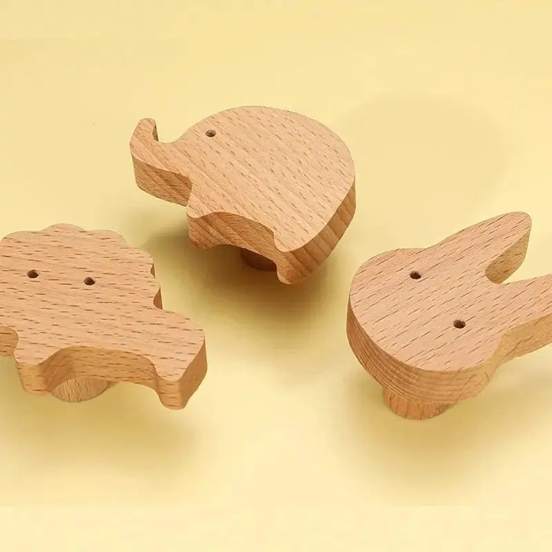 Decoration | Wooden animal head hook