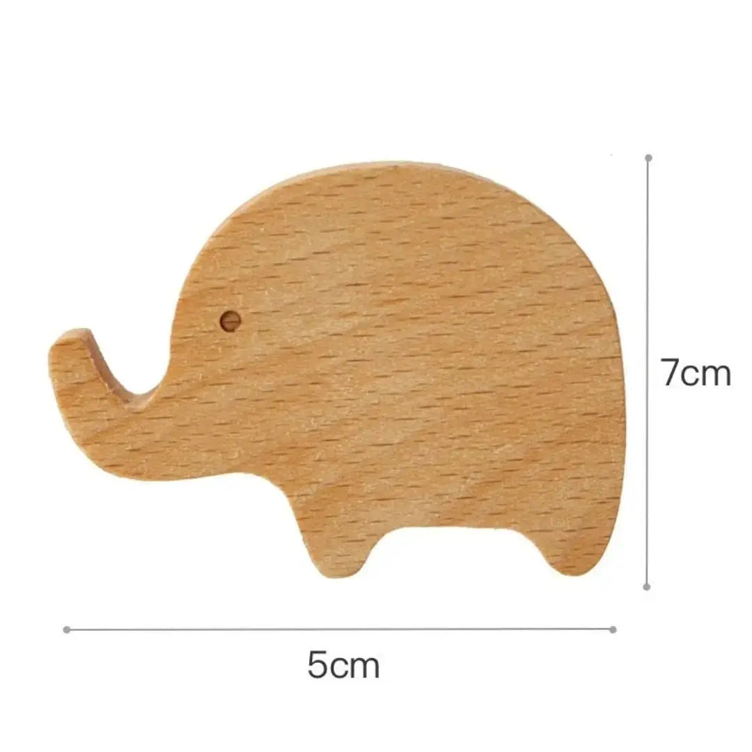 Decoration | Wooden animal head hook