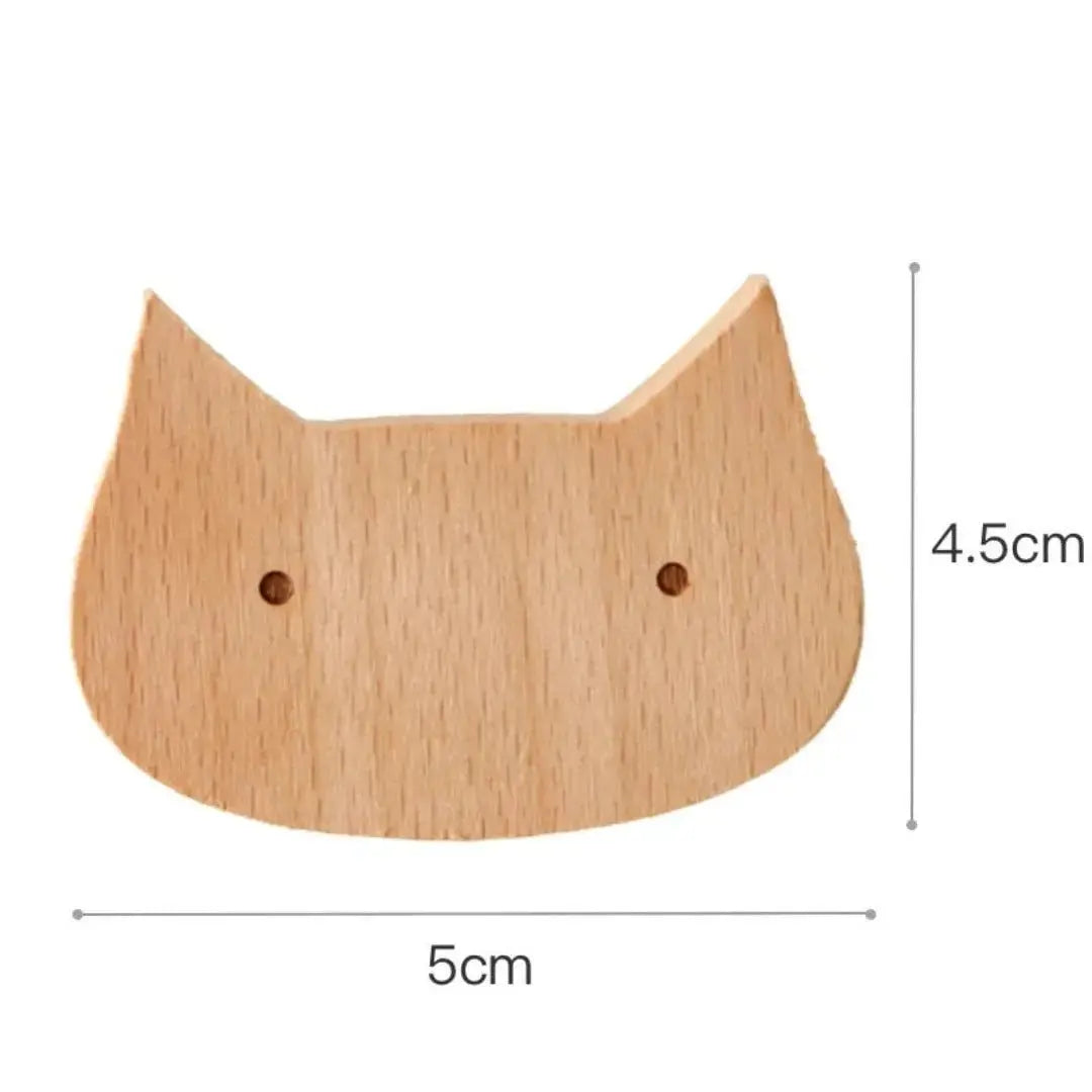 Decoration | Wooden animal head hook