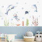 Stickers Muraux ⎮ Monde Marin Lovely Cocoon
