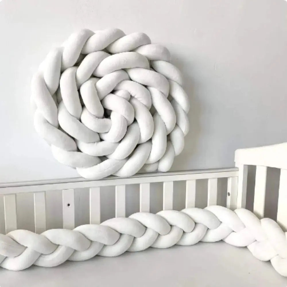 Tresse de Lit Blanc LovelyCocoon
